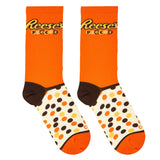 Reece's Pieces - Women's Orange Crew Socks