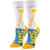 Suck It Up Buttercup - Women's Crew Socks