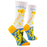 Suck It Up Buttercup - Women's Crew Socks