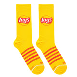 Lays Stripes - Men's Yellow Socks