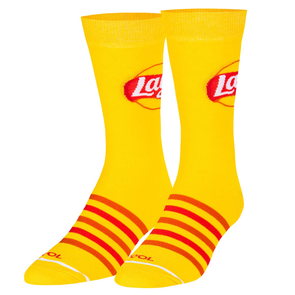 Lays Stripes - Men's Yellow Socks