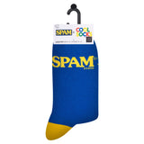 Spam - Men's Blue Crew Socks