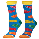 Swedish Fish - Women's Multi Color Crew Socks