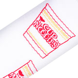 Cup Noodles - Women's White Crew Socks