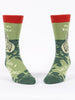 Blue Q "Ain't No Bad Joke Like A Dad Joke" - Men's Green Sock's