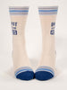 Blue Q "Baddest Of All The Asses" - Men's Grey Socks