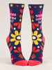 Blue Q "Sisters Are The Shit" - Women's Blue Crew Socks