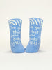 Blue Q "I've Got That New Baby Smell/Try Not To Fuck Me Up" - Baby Socks