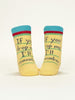 Blue Q "I Love Your Face/If You Drop Me I'll Remember" - Baby Socks