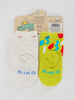 Blue Q "Big Fan Of Shapes & Colors/Cool If I Throw Up On You?" - Baby Socks