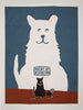 Blue Q - "Agent Of Destruction" Screen-Printed Kitchen Towel