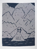 Blue Q - "I Love My Boring Ass Marriage" Screen-Printed Kitchen Towel