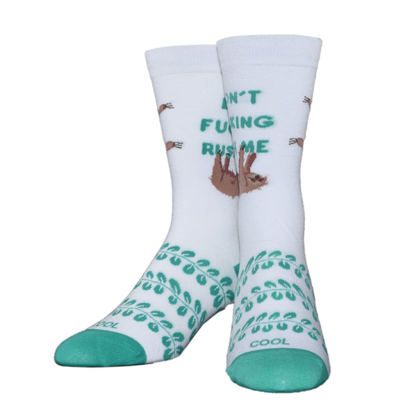 Don't Fucking Rush Me Sloth (Women's Socks)