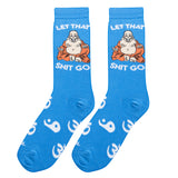 Let That Shit Go Buddha (Women's Socks)