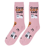 Crazy Cat Lady (Women's Socks)