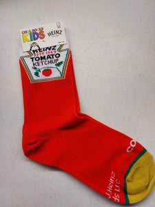 Kids Socks Ages 7-10: Heinz Ketchup