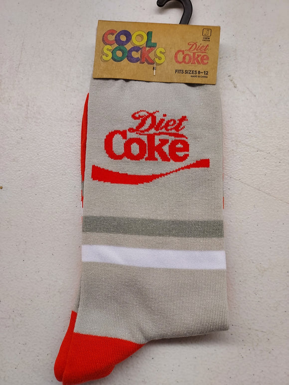 Diet Coke Silver (Men's Socks)