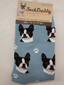Sock Daddy Boston Terrier - Faces (Unisex Socks)