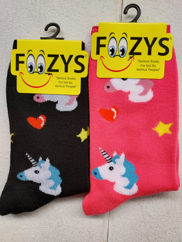Foozys Unicorn Sparkle (Women's Socks)