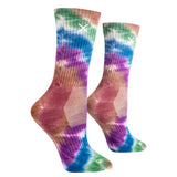 Tie Dye Hippie Crew (Women's Socks)