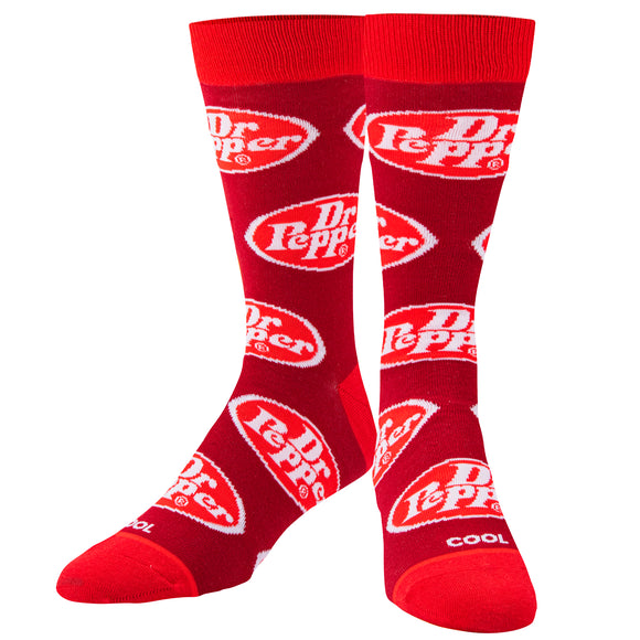 Dr. Pepper Retro Logo (Men's Socks)