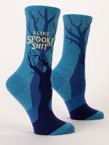 Blue Q "I Like Spooky Shit" (Women's Socks)