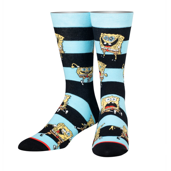 SpongeBob Stripe (Men's Socks)