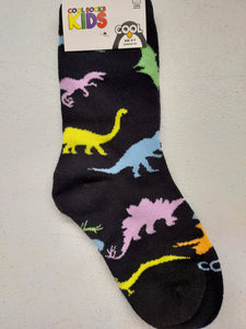 Kids Socks Ages 4-7: Dinosaurs