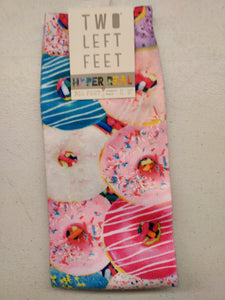 Two Left Feet Hyperrealistic Series: "Glazed & Confused" Donuts (Unisex Socks)