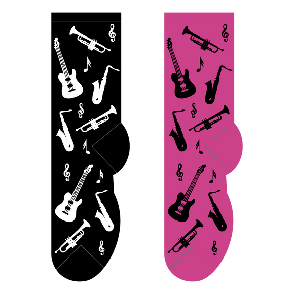 Foozys Musical Instruments (Women's Socks)