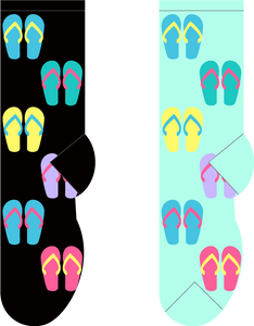 Foozys Flip Flops (Women's Socks)
