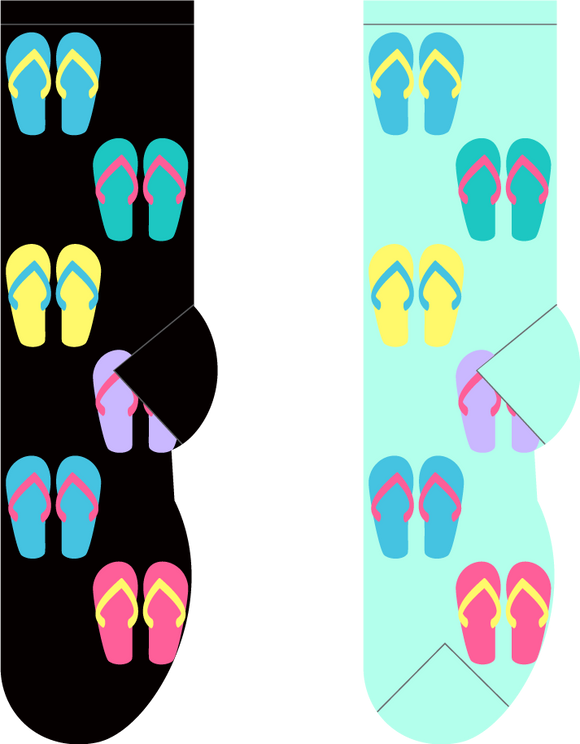 Foozys Flip Flops (Women's Socks)