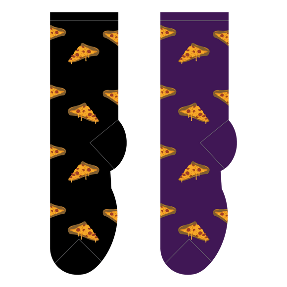 Foozys Pepperoni Pizza Slice (Women's Socks)