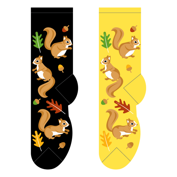 Foozys Squirrel (Women's Socks)