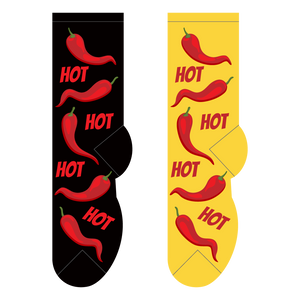 Foozys Hot Peppers (Women's Socks)