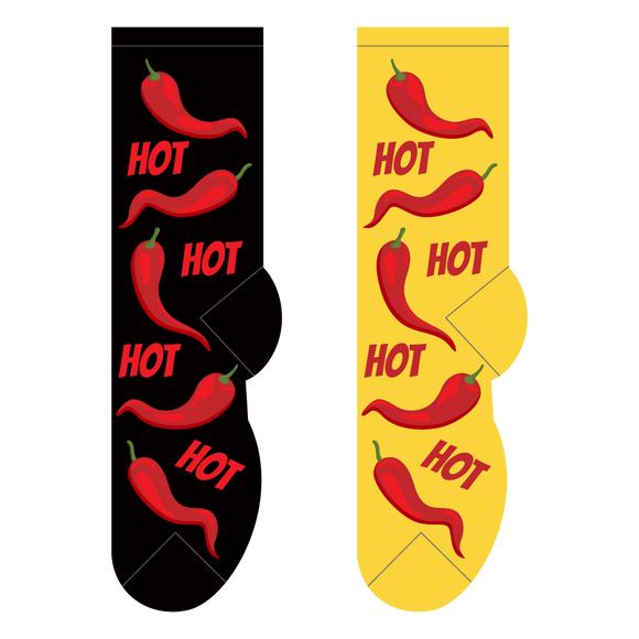 Foozys Hot Peppers (Women's Socks)