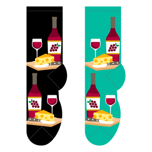 Foozys Wine Time (Women's Socks)