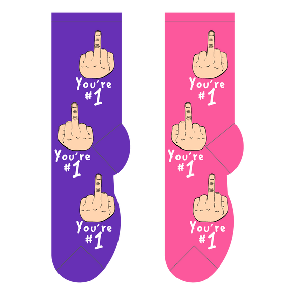 Foozys You're #1 (Women's Socks)