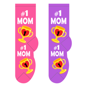 Foozys #1 Mom (Women's Socks)