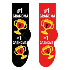 Foozys #1 Grandma (Women's Socks)