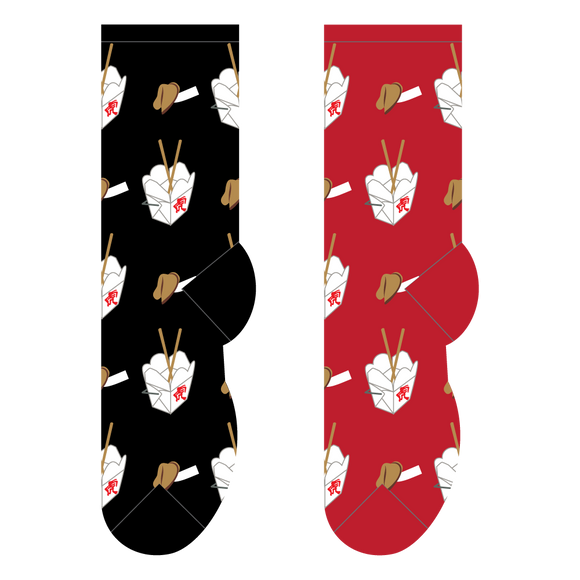 Foozys Chinese Takeout (Women's Socks)
