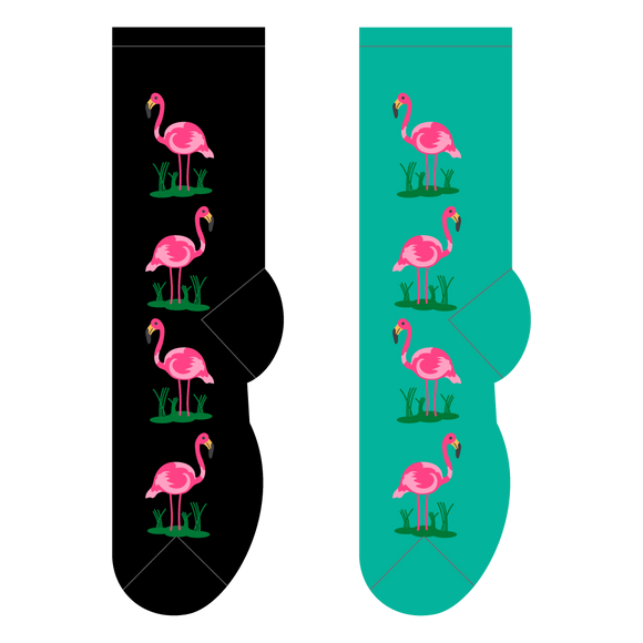 Foozys Flamingos (Women's Socks)