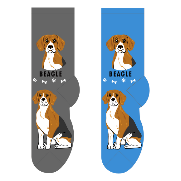Foozys Canine Collection: Beagle (Unisex Socks)