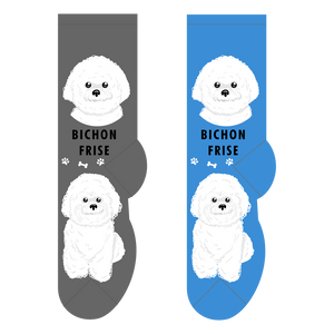Foozys Canine Collection: Bichon Frise (Unisex Socks)