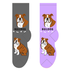 Foozys Canine Collection: Bulldog (Unisex Socks)