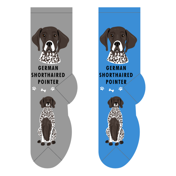 Foozy's Unisex Crew Socks Canine Collection (German Shorthaired Pointe –  Southern Sheets