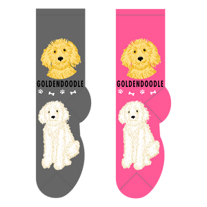 Foozys Canine Collection: Goldendoodle (Unisex Socks)
