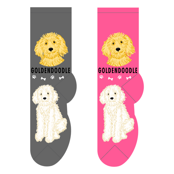 Foozys Canine Collection: Goldendoodle (Unisex Socks)