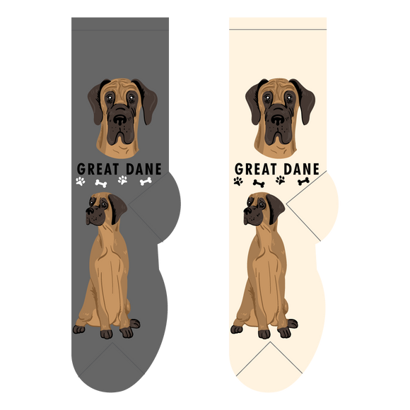 Foozys Canine Collection: Great Dane (Unisex Socks)