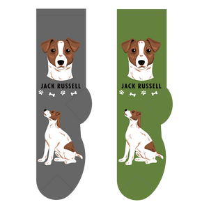 Foozys Canine Collection: Jack Russell (Unisex Socks)